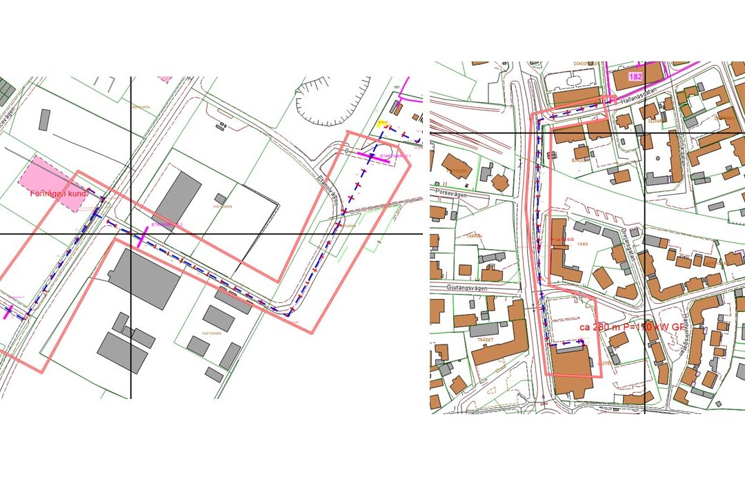 Planerad fjärrvärmeutbyggnad