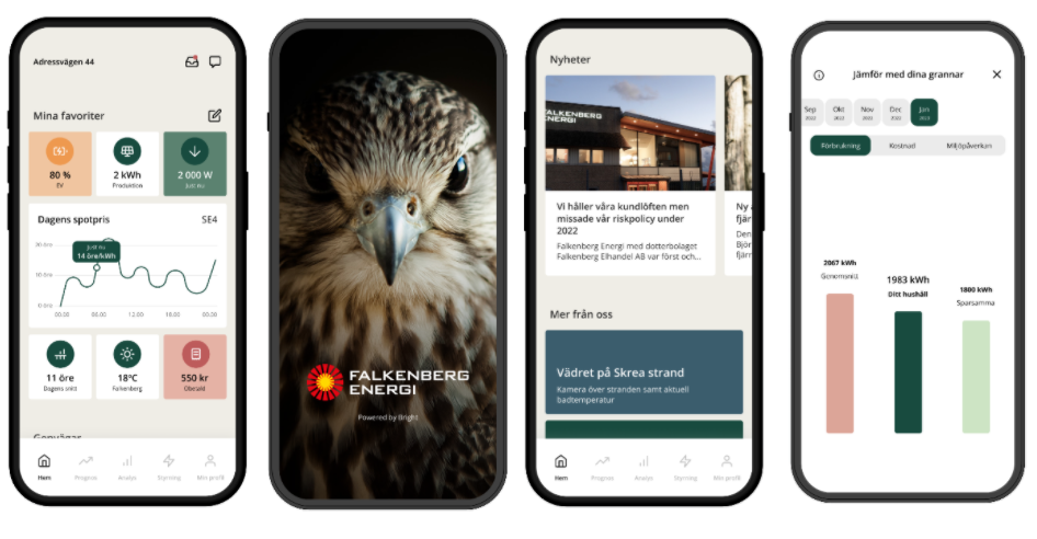 Status kring vår nya App
